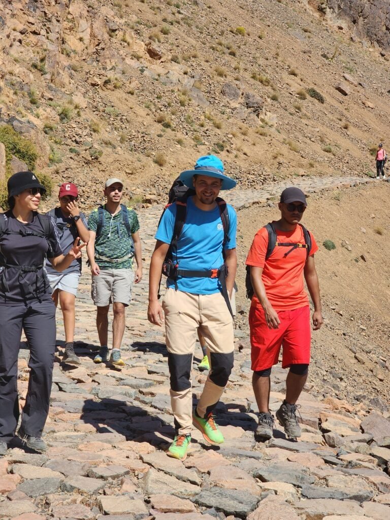 mountin trek morocco guide housain