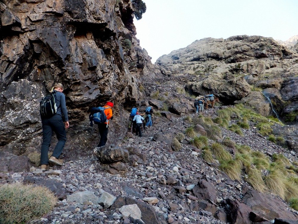 6 day adventure treks morocco