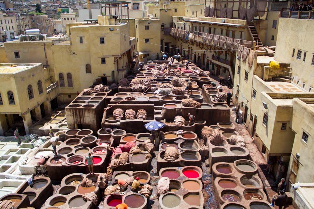 tanneries of fes city tour